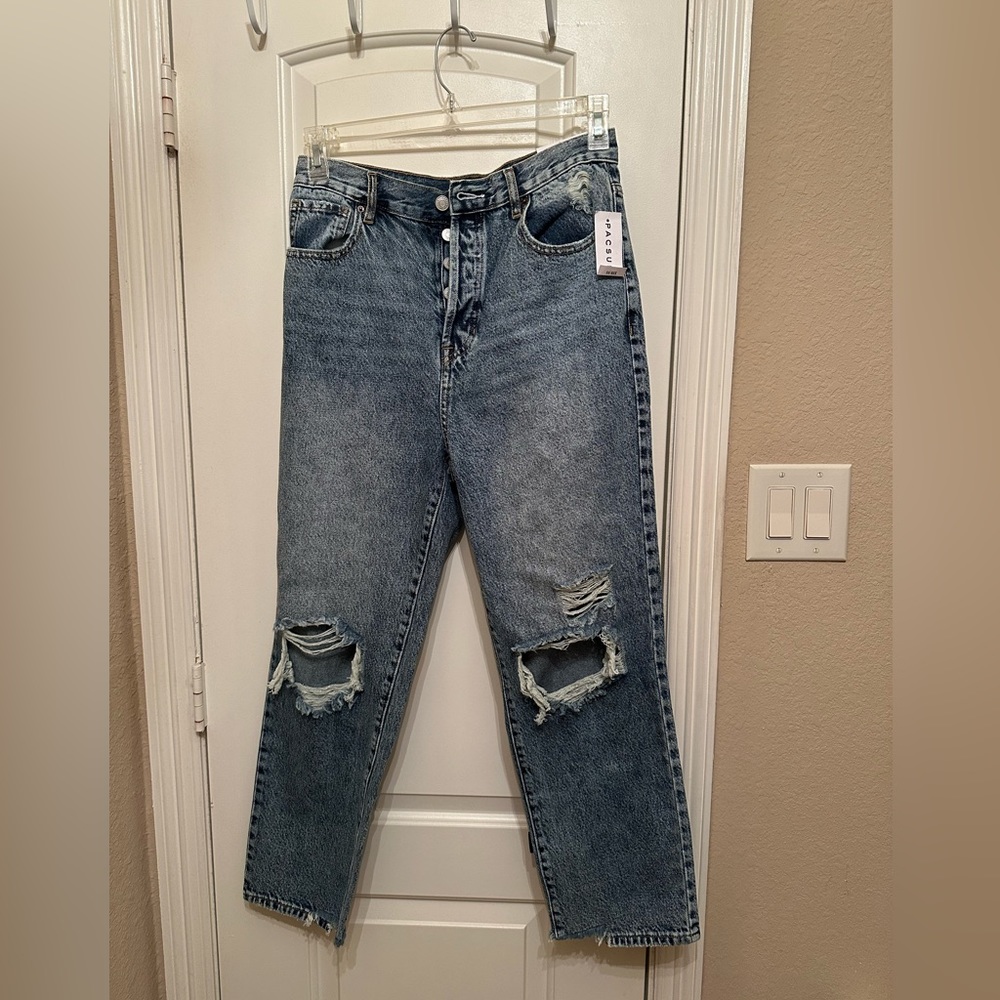 Pacsun High rise Straight jeans Size 28